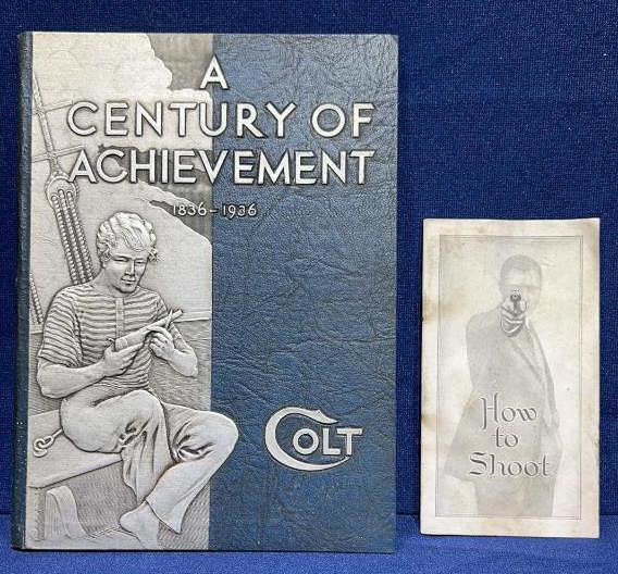 2 ADVERTISING BOOKS-COLT REVOLVER & AUTO PISTOLS: ~