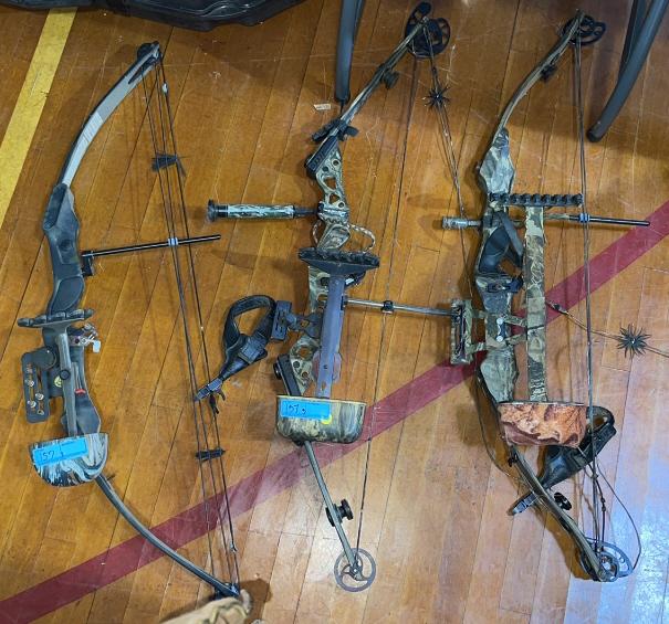 3 COMPOUND BOWS FOR PARTS: ~