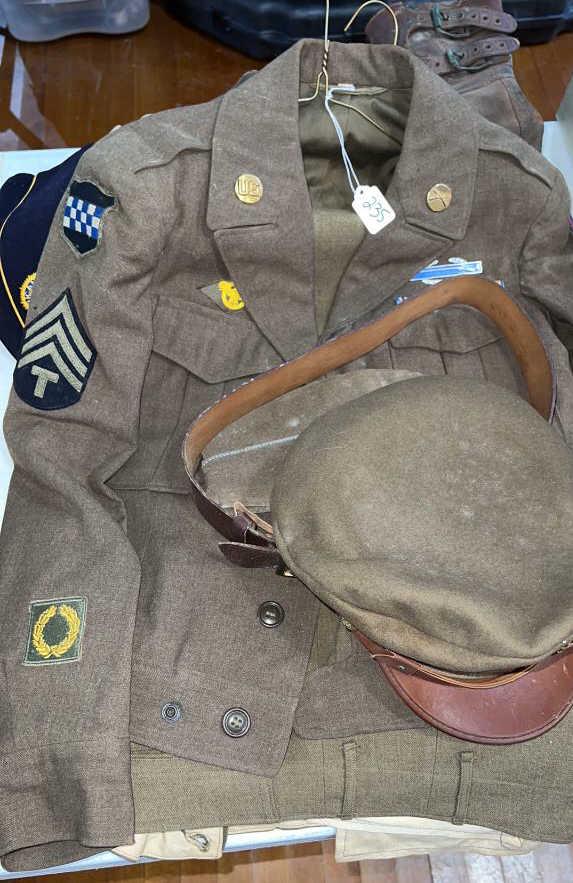WWII IKE JACKET / UNIFORM LOT: ~