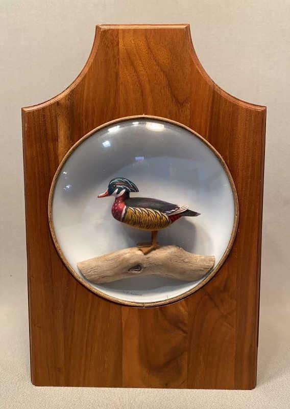 WJ REINBOLD MINI. WOODDUCK DIORAMA: ~
