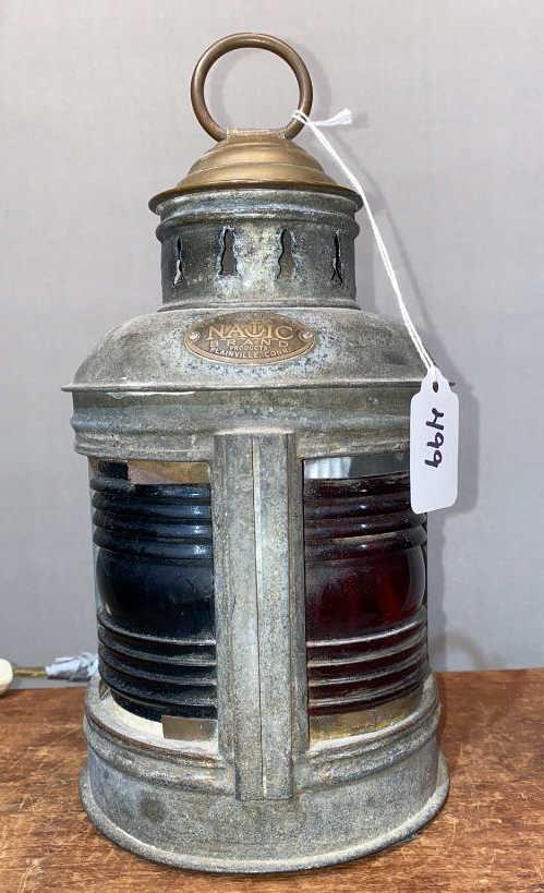 ANTIQUE SHIPS LIGHT: ~