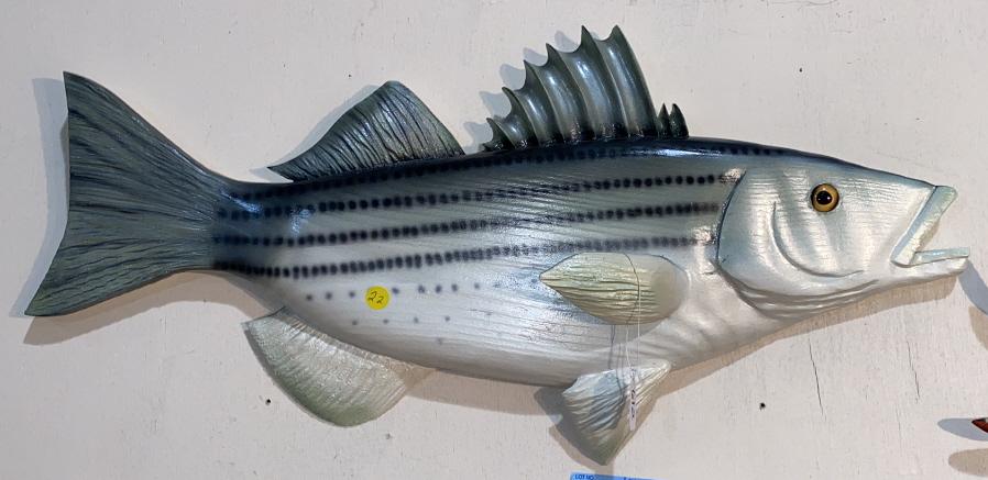 RON YOUNG CARVED ROCKFISH: ~