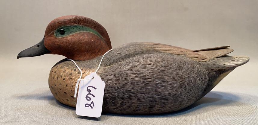 GREEN-WINGED TEAL BY GEORGE WALKER: ~