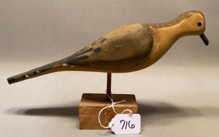 DOVE DECOY BY JIMMY WRIGHT: ~