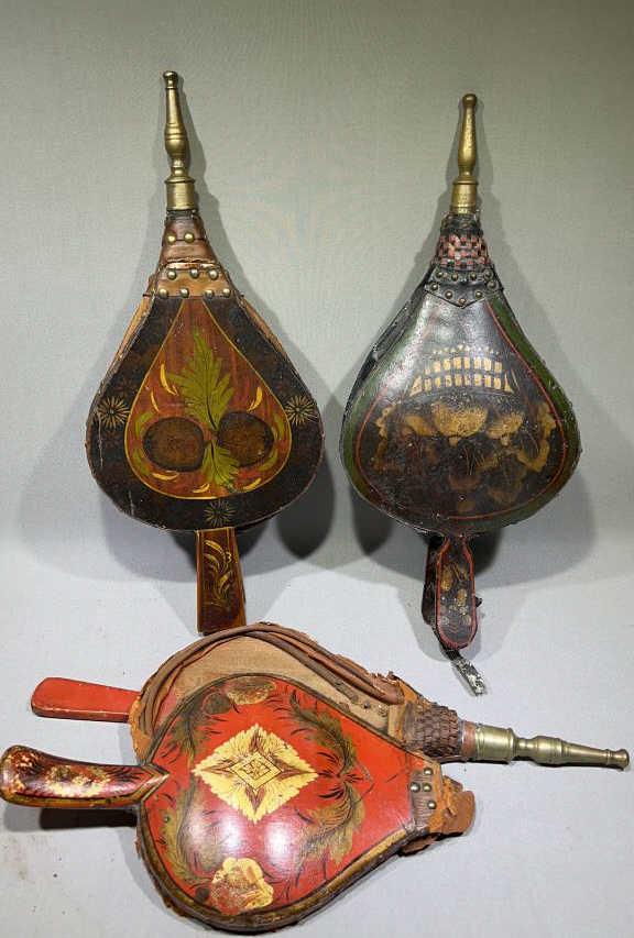 3 PAINT DECORATED BELLOWS (1 of 5)