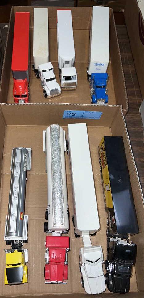 8 TRACTOR TRAILER MODELS (1 of 3)