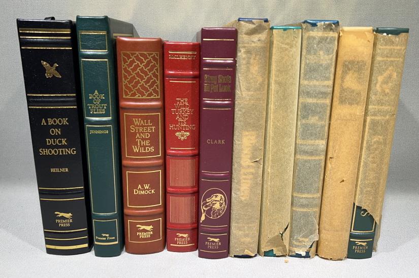 LARGE LOT PREMIER PRESS LEATHER BOUND BOOKS Feb 19, 2023 Russum's
