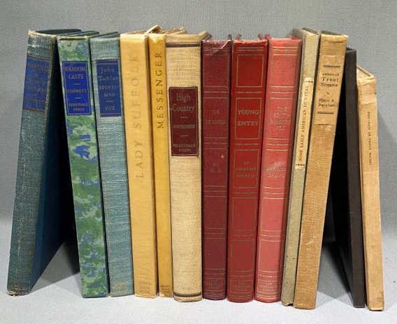 DERRYDALE PRESS QUALITY LEATHER BOUND BOOK LOT (1 of 20)