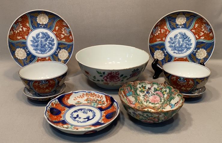 COLLECTION OF VARIOUS ORIENTAL EXPORT PCS (1 of 10)