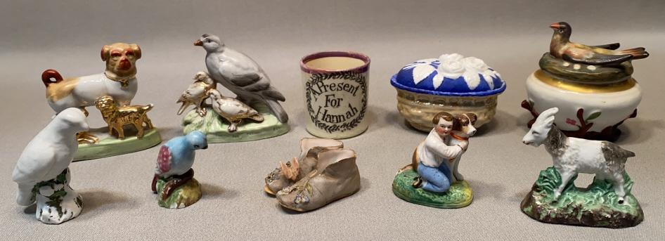 COLLECTION OF VARIOUS ANTIQUE SMALLS (1 of 6)