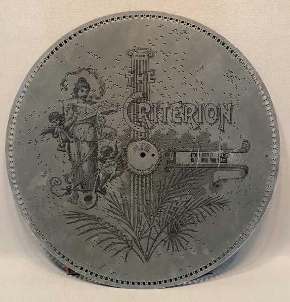 ANTIQUE LOT OF 85 CRITERION MUSIC BOX DISCS (1 of 7)