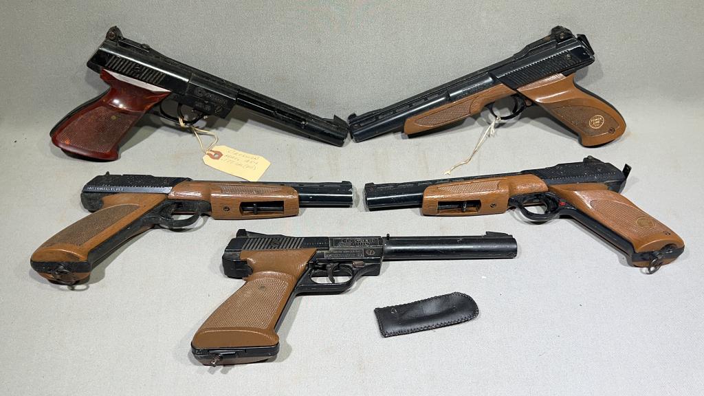 5 VARIOUS AIR PISTOLS: ~