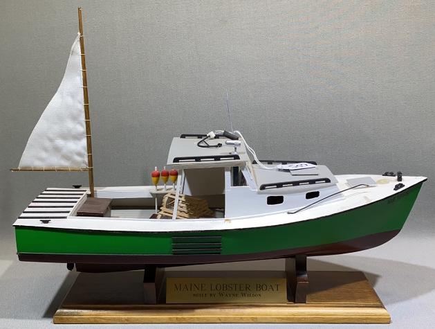MAINE LOBSTER BOAT BY WILLIAM WILSON: ~