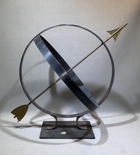 METAL GARDEN / YARD SPHERE (1 of 4)