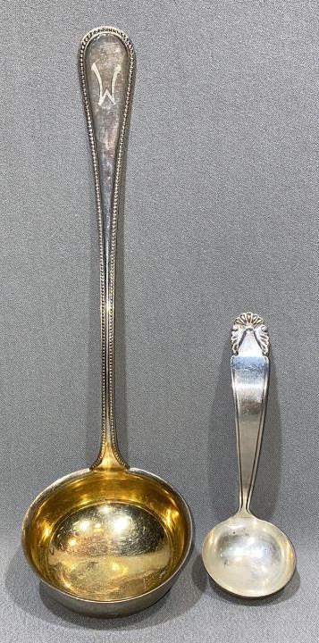 LG 800 SILVER LADLE & MEXICAN SILVER LADLE (1 of 5)