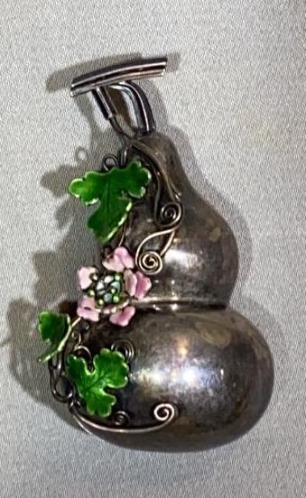 ORIENTAL MIXED METALS SILVER BOX (1 of 8)