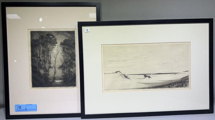 ROBERT HOGG NISBET & KERR EBY ETCHINGS: ~