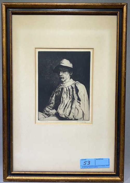 WILLIAM STRANG / DAVID STRANG PORTRAIT: ~