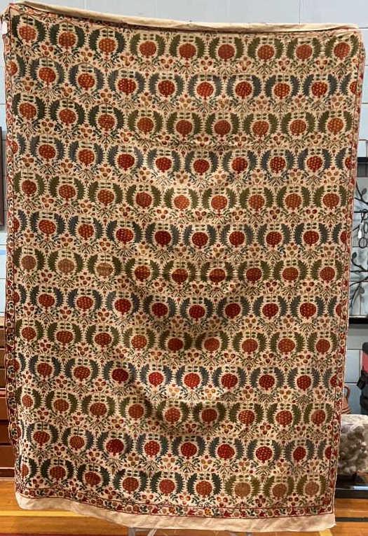 LARGE NEEDLEWORK TAPESTRY (1 of 4)