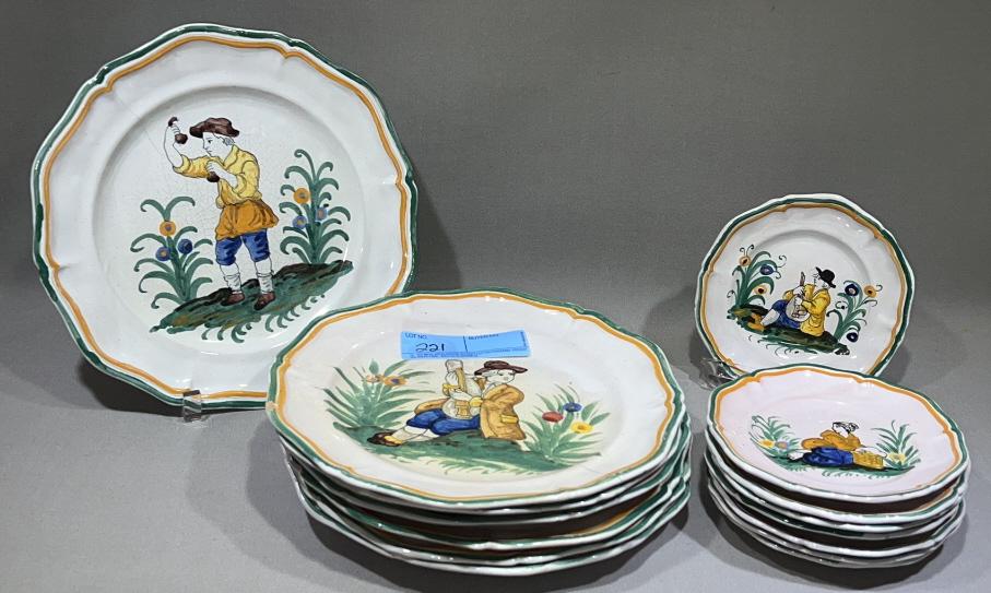 COLLECTION OF ITALIAN DECORATIVE PLATES (1 of 4)