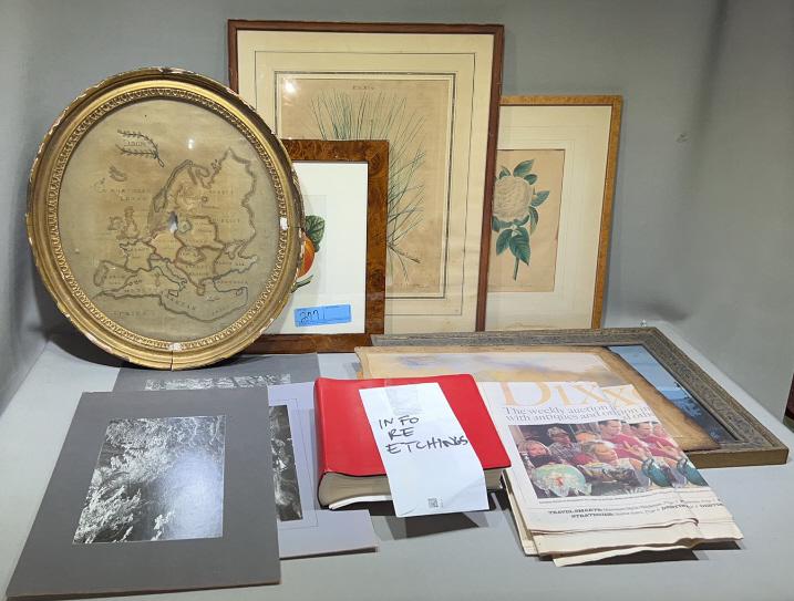 LOT VARIOUS PICTURES, PRINTS & FRAMES (1 of 11)