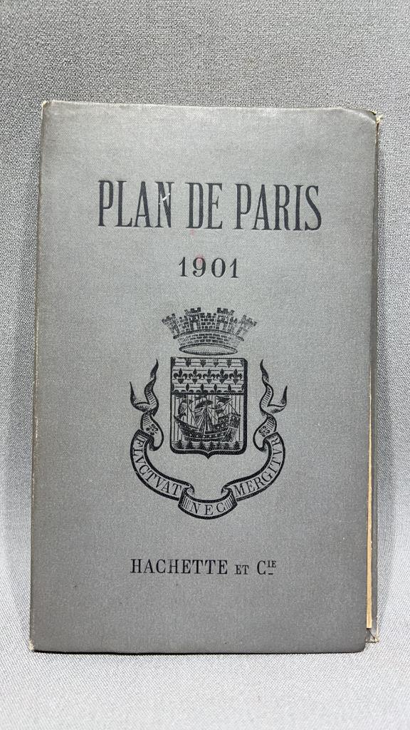 PLAN DE PARIS BOOKLET w/ FOLD OUT MAP (1 of 7)