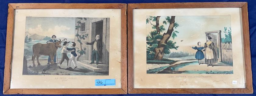 2 EARLY FRENCH ETCHINGS (1 of 7)