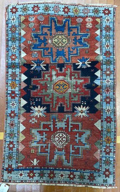 ANTIQUE ORIENTAL AREA RUG (1 of 4)