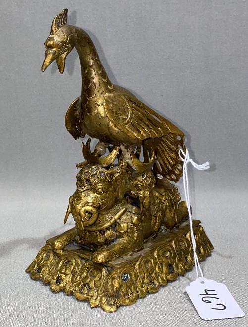 ORIENTAL DECORATIVE ANIMAL FIGURE (1 of 4)