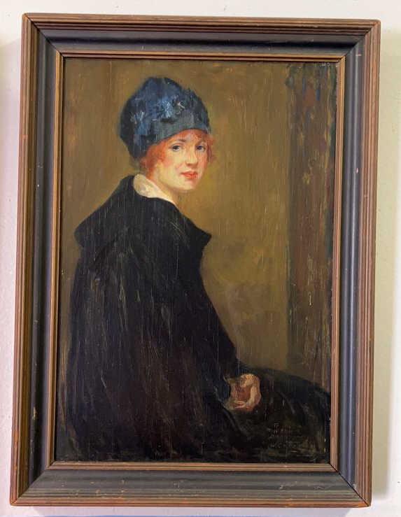 WILLIAM G. KREIGHOFF PORTRAIT OF ETHEL BRANSOME (1 of 4)
