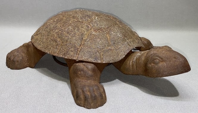 ANTIQUE TURTLE FORM SPITTOON (1 of 3)