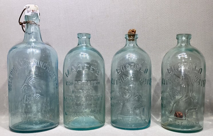 4 LARGE ANTIQUE BOTTLES (1 of 5)