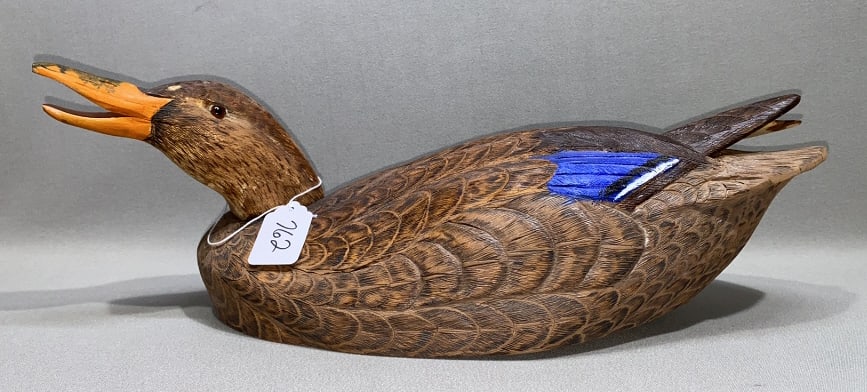Decorative Mallard Hen Decoy By Doug Gibson Auction