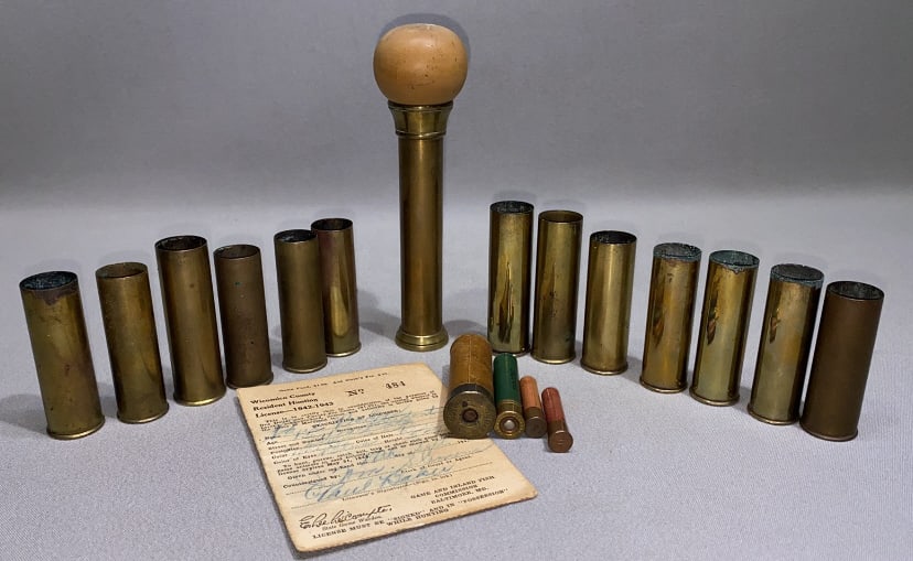 PARKER BROS. & WINCHESTER BRASS SHELLS (1 of 3)