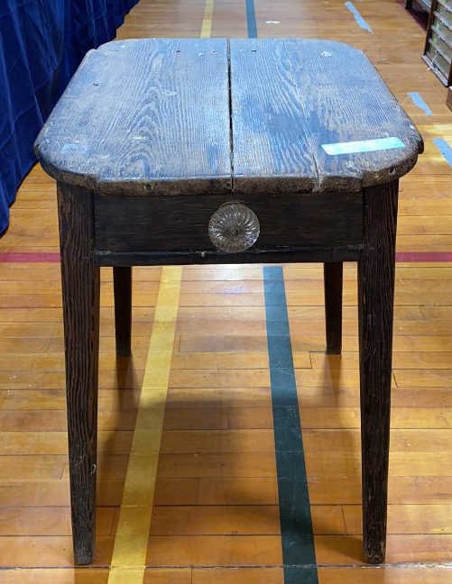 ANTIQUE PAINTED 1 DRAWER WORK TABLE (1 of 6)