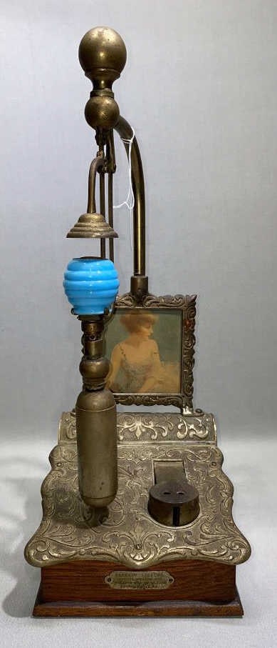 "PERFECT LIGHTER" ANTIQUE CIGAR LIGHTER / CUTTER (1 of 8)