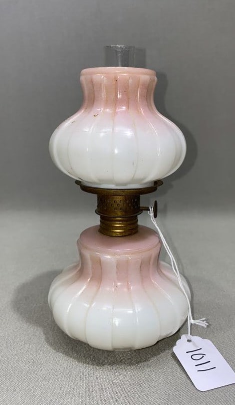 ANTIQUE MINI OIL LAMP: ~