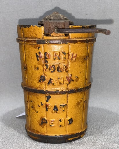 "NORTH POLE" ICE CREAM MAKER BANK (1 of 7)