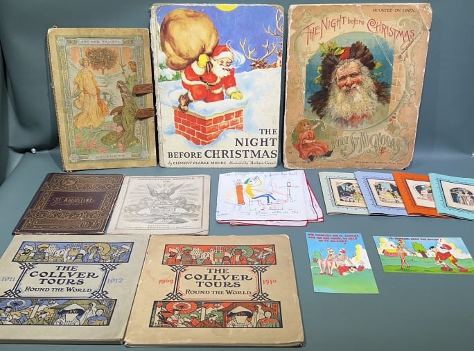 LOT OF ANTIQUE EPHEMERA: ~