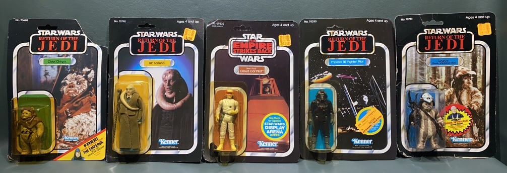 5 KENNER STAR WARS ACTION FIGURES (1 of 7)