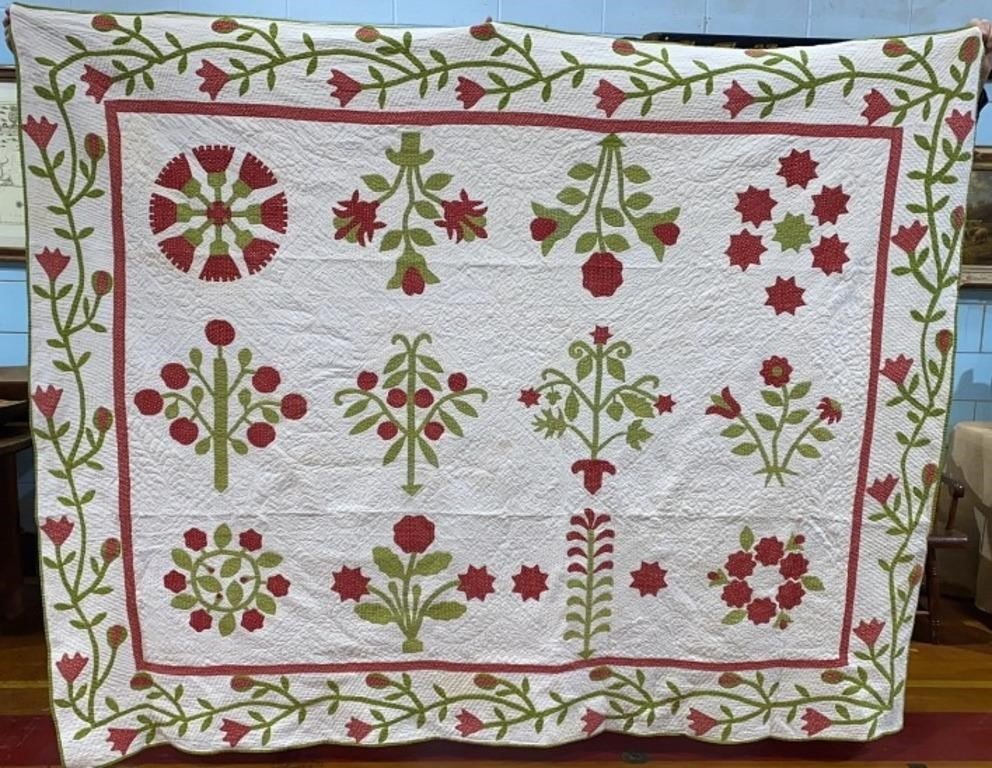 ANTIQUE APPLE TREE QUILT (1 of 7)