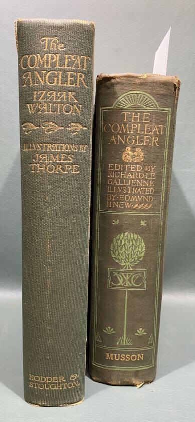 2 "THE COMPLEAT ANGLER" BOOKS (1 of 5)
