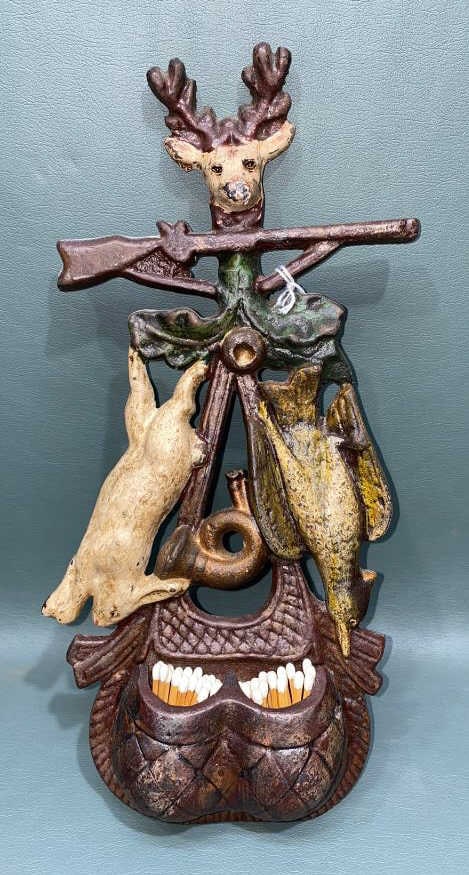 CAST IRON GAME THEME MATCH HOLDER (1 of 4)