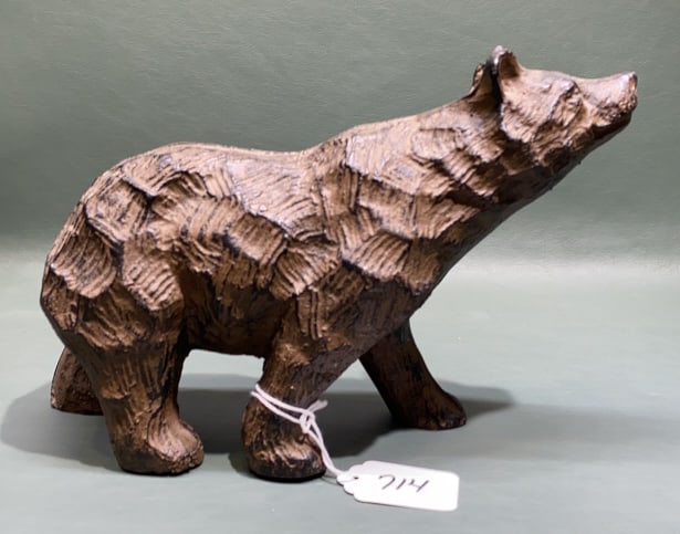 CAST IRON BEAR DOORSTOP (1 of 3)