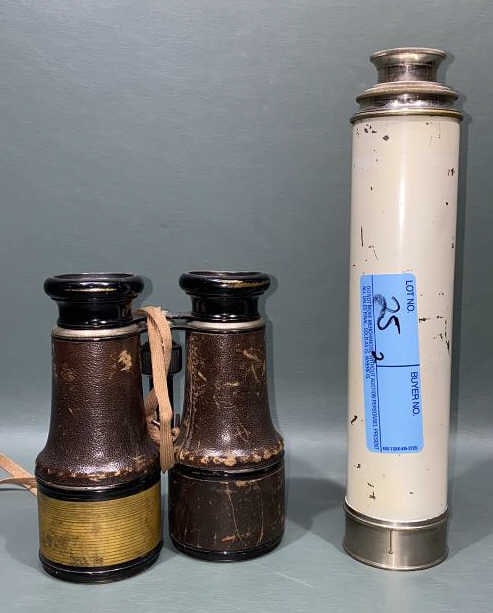 MARCHAND FIELD GLASSES & SCOPE: ~