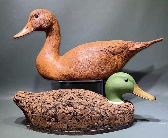 CORK DECOY & CONTEMPORARY DECOY: ~
