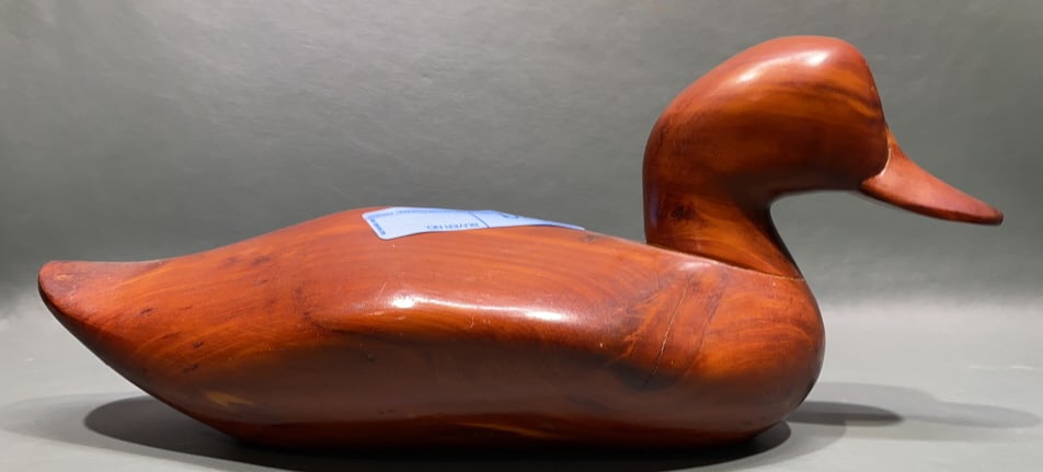 GEORGE HENDRICKS CEDAR DUCK: ~