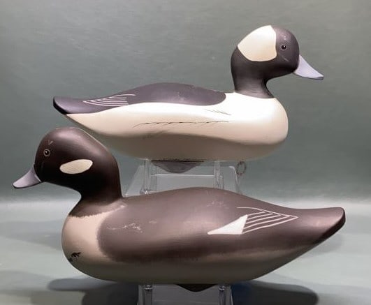 GILMORE WAGONER PAIR OF BUFFLEHEADS: ~