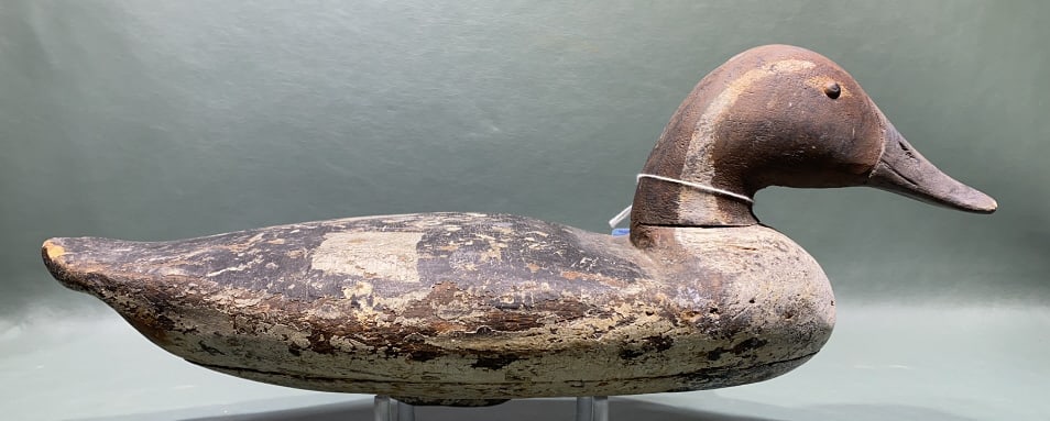 ANTIQUE PINTAIL DECOY: ~
