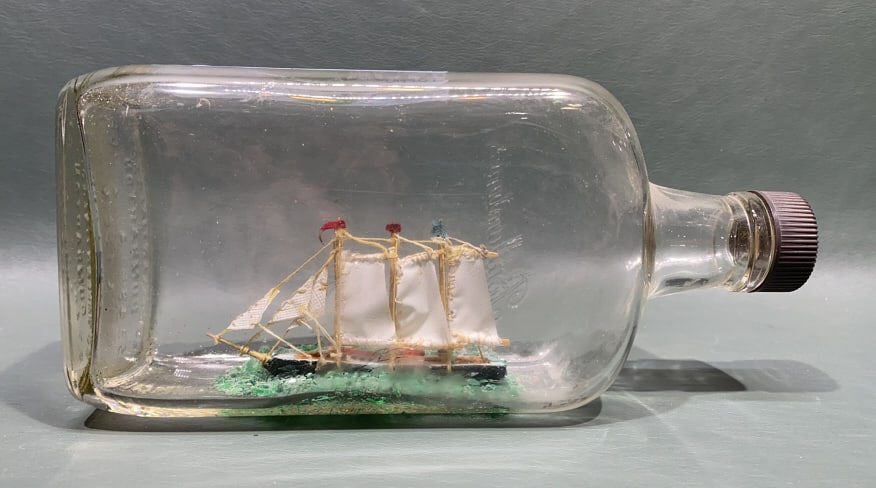 SHIP IN A BOTTLE: ~